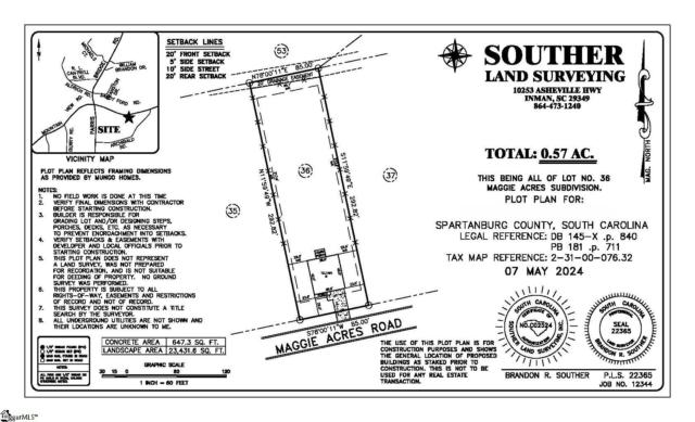 2116 MAGGIE ACRES RD LOT 36, CHESNEE, SC 29323, photo 4 of 4